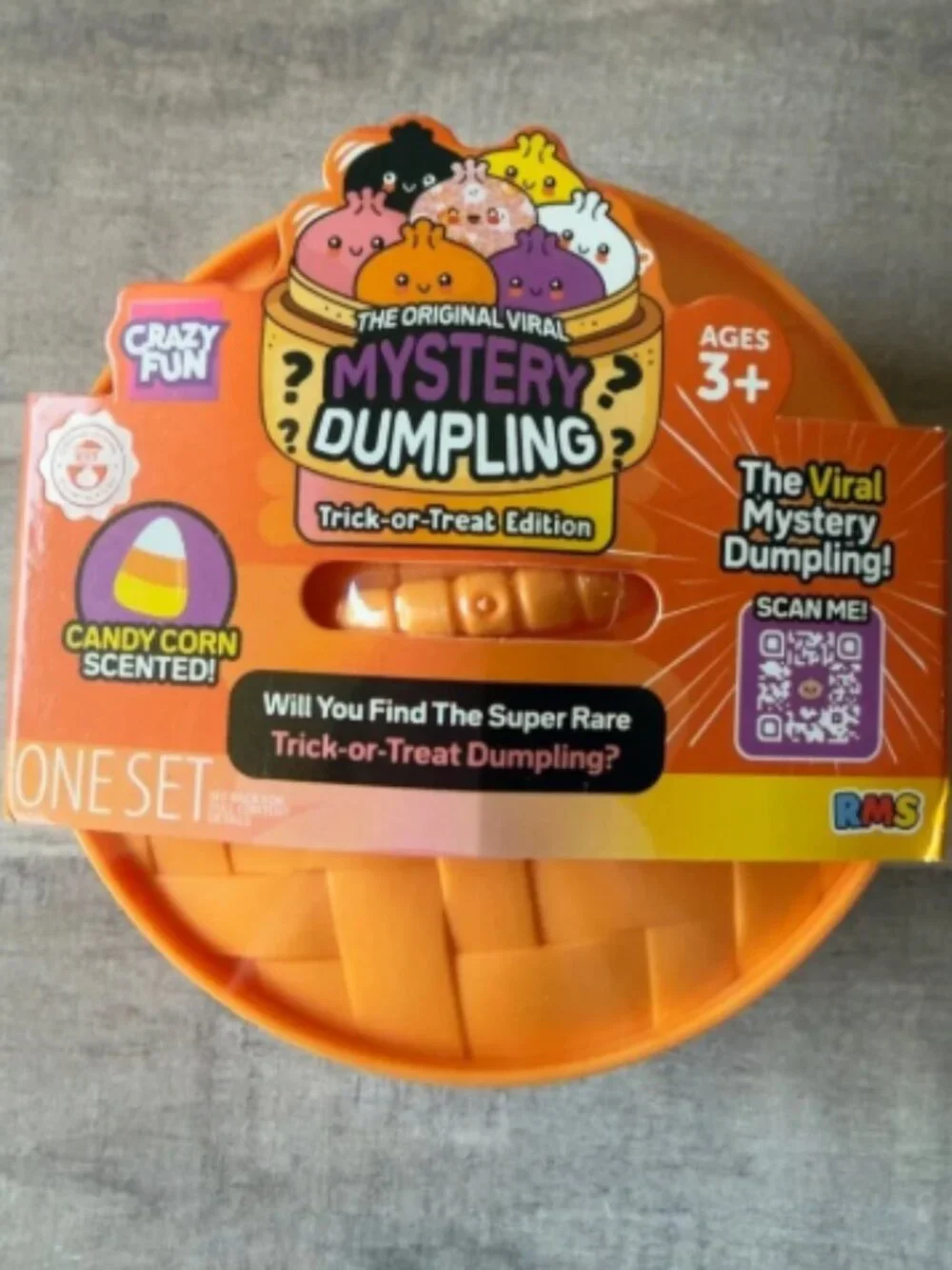 NEW SEALED Crazy Fun RMS Trick-or-Treat Edition Mystery Dumpling Collectible